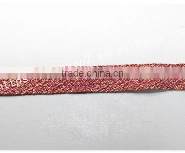 High Quality 2.2 cm Width Muti-colors Yarn Dyed Polyester Twill Tape Wholesale photo-3