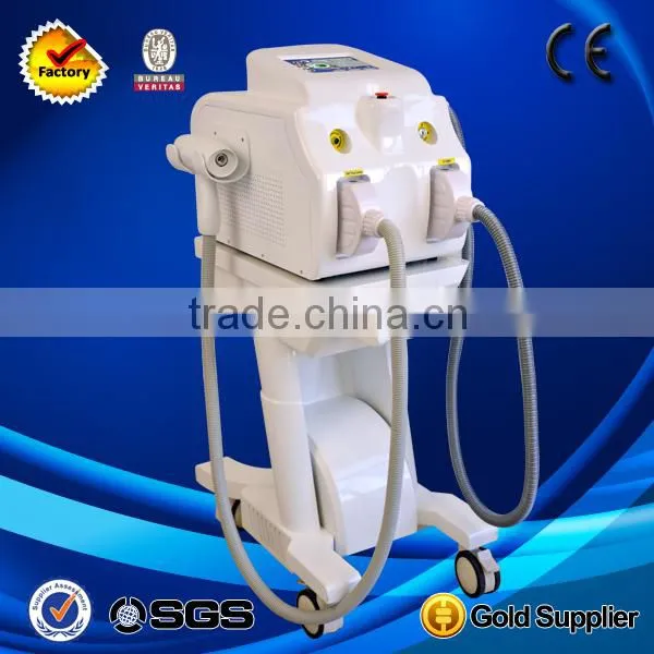 Medical Painless Ipl Rf Laser Hair Shrink Trichopore Removal Machine/IPL SHR Beauty Equipment photo-2