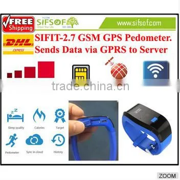 SIFIT-2.7 Pedometer GPRS Automatic Data Transmission