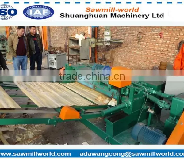 Wood Log Veneer Peeling Machine Plywood Veneer Peeling Making Machine