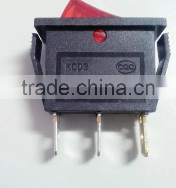 Rectangular Solid Botton Thermostat Switch 16A 250V Oven Dump Switch With CE photo-2