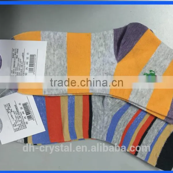 Women's Stripe Breathable Soft Cotton Casual Socks photo-2