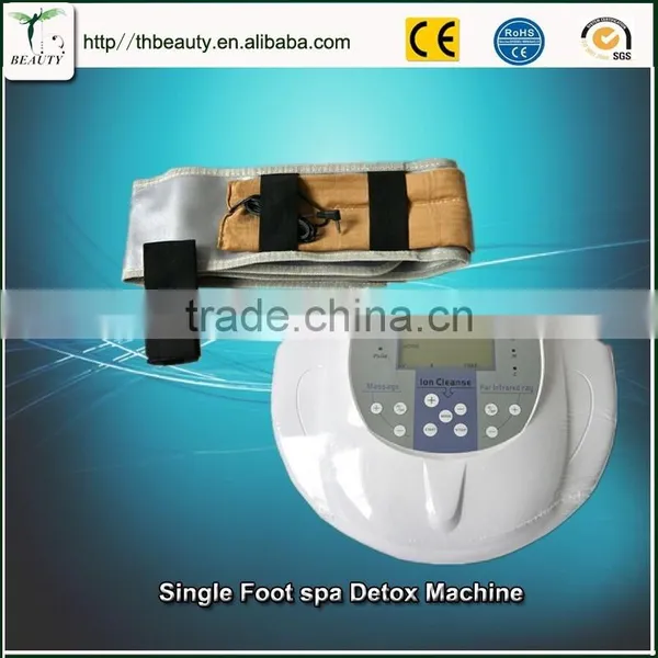 2017 New Iron Hydrosana Cleanse Ionic Detoxify Detox Foot Spa Single Detox Machines photo-4