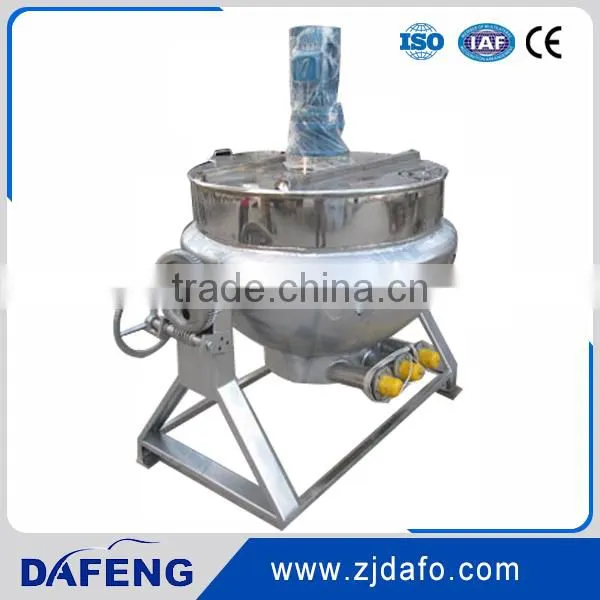 Stainless Steel Steam Cooking Jacketed Kettle With Agitator photo-6