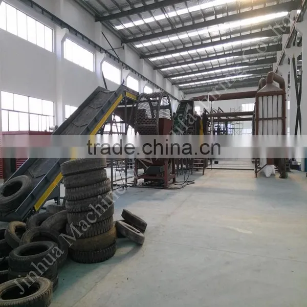 Waste Tire Shredder Used Tire Cutting Machine