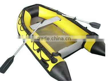 PVC Material Hull Durable Inflatable Fishing Boat for Sale! photo-3