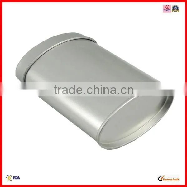 Airtight Custom Printing Oval Coffee Tin Can photo-3
