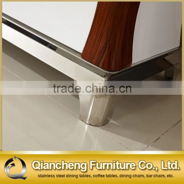 New Model tv Stand Wooden Furniture tv Stainless Steel Table for Home photo-4