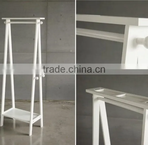 Wooden Coat Rack Wooden Cloth Rack Living Room Funiture photo-5