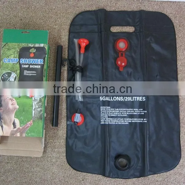 Gravity Controled High Quality Self-Heating Camping Shower 20L photo-3