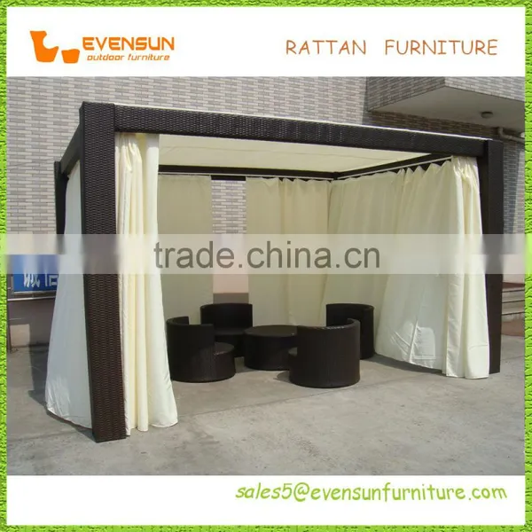 Best Selling Rectangular Rattan Gazebo Tent photo-5