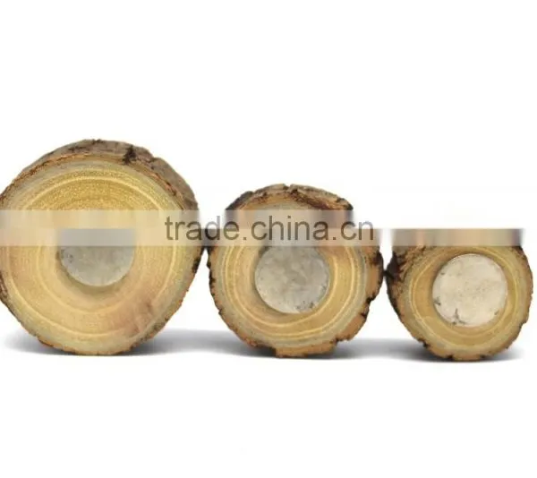 Natural Wooden Stump Fridge Magnet, Pine Wooden Fridge Magnet, Eco-friendly Wooden Fridge Magnet photo-2
