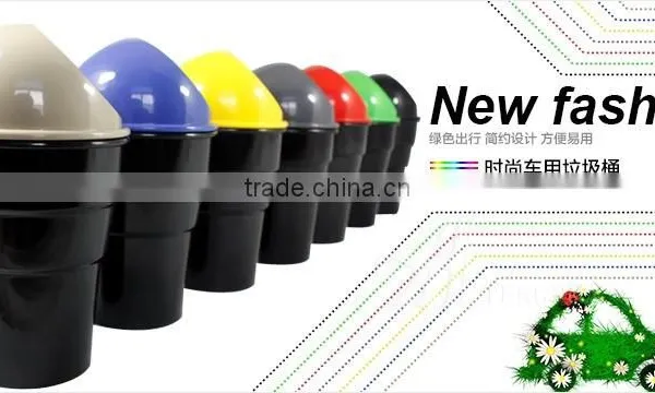 Suitable Outdoor Usage MINI Car Trash Can Plastic Trash Can photo-4