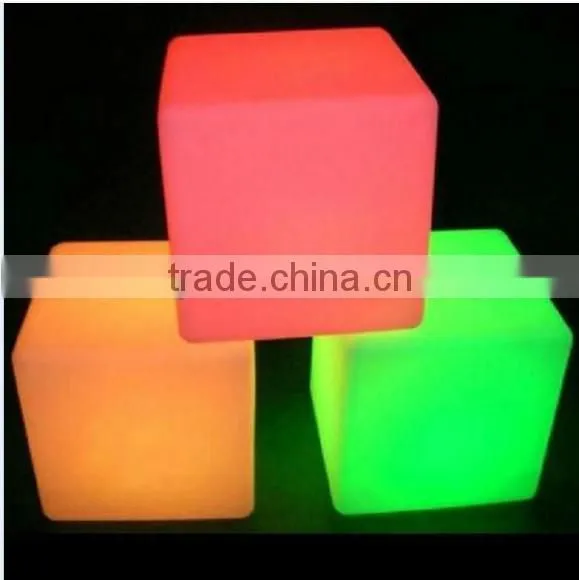 Turkish Furniture LED Lightinh Modern Cube Box Plastic Roll Plugs Outdoor Wholesale! Cube Lighting Chair photo-4