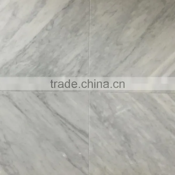 Manufactured Acid-resistant Natural Stone Slip White Marble Tile photo-2