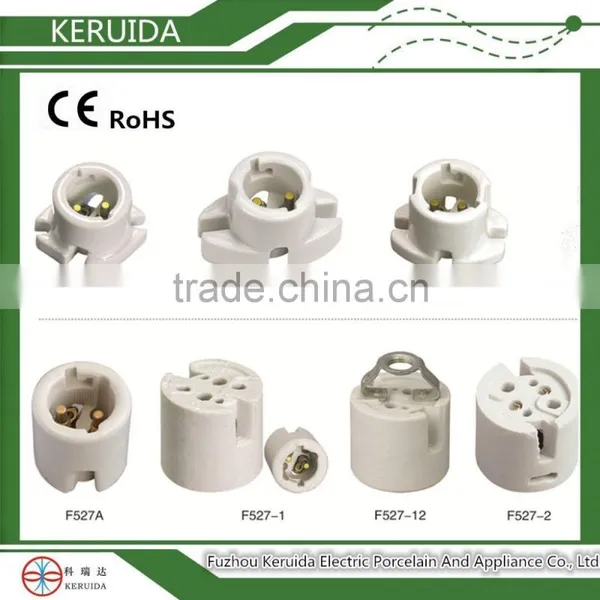 E27 Porcelain Ceramic Lampholder/bulb Holder/lamp Base photo-3