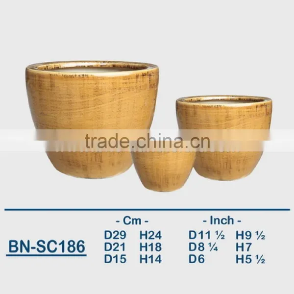 Vietnamese Ceramic Glazed Indoor Pot/ Indoor Planter BN-SC185 photo-2