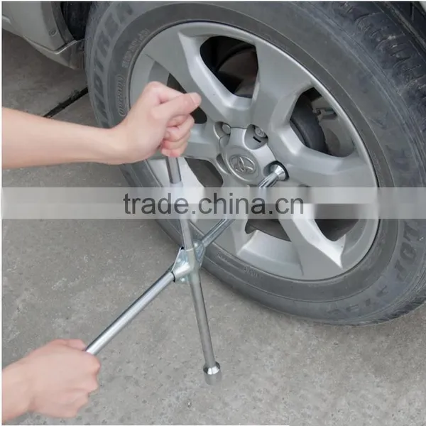 17-19-21-23mm Socket Rim Tyre Cross Wrench for Car Auto Repair Tools photo-4