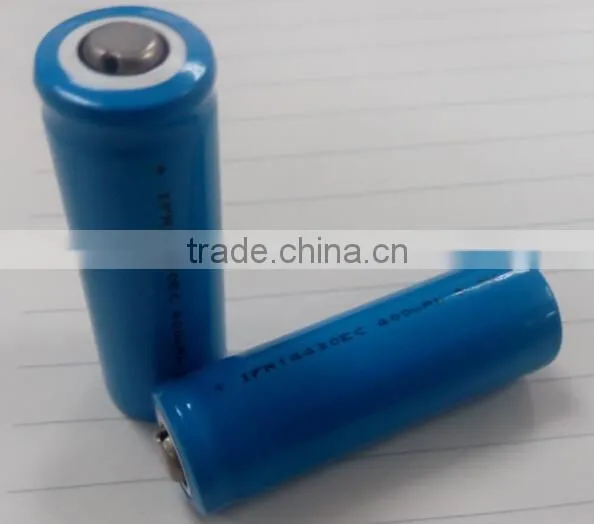3.2V 400mAh 14430 Cylindrical Lifepo4 Cell photo-3