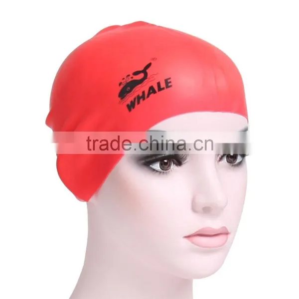 2016 Popular Silicone Swim Cap,cheap Waterproof Swimming Cap(CAP-100)