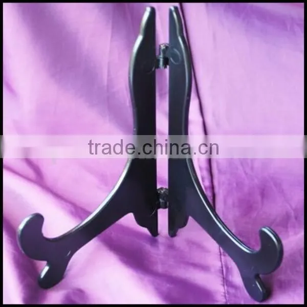 Wholesale Classic Display Stand : Medium Black & Clear Plastic: Plate, Photo, Print, Card photo-3