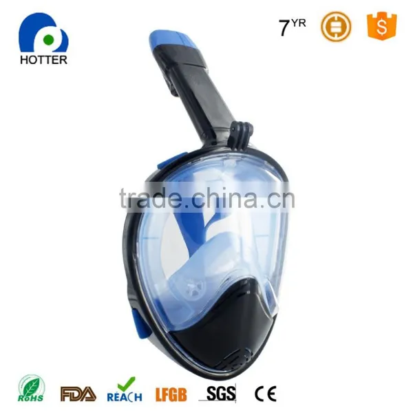 High Quality Easy Breath Snorkel Mask Full Face Full View photo-2