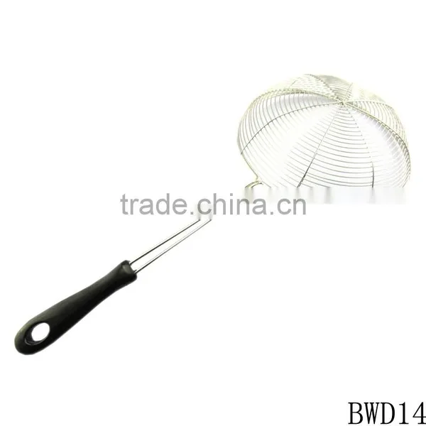 Kitchen Colander Stainless Steel Wire Mesh Strainer photo-2