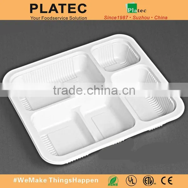 Hot Sale Plastic Food Tray, Envronmental Plastic Food Container, Restaurant Takeaway Fast Food Tray, Food Container photo-6
