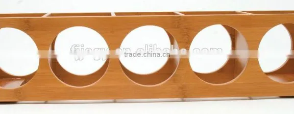 Bamboo Stackable Wine Rack photo-2