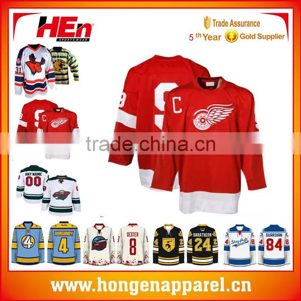 Top Quality Uniform Custom Funny Hockey Jersey photo-6