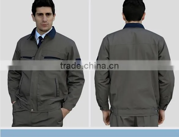 2015 Cheaper Customized Thickest Canvas Uniform for Workers photo-4