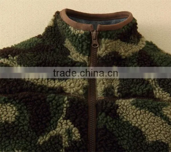 MOM AND BAB Wholesale High Quality Clothes for Children, Kids Boys Camofleece Jackets photo-4