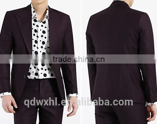 2017 High Quality Latest Design Bespoke Men Wedding Suits for Groom photo-6