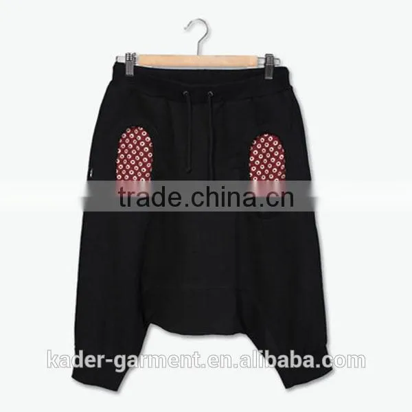 Trendy Harem Pants Capri Pants Hip Hop Pants Cotton Shorts photo-3