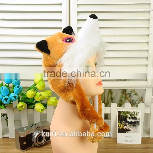 Cartoon Plush Animal Hats During the Winter to Keep Warm Earmuffs Cap Adults and Children Are Available photo-5