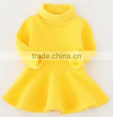 OEM Casual Latest Modern Baby Girl Winter One-Piece Dresses photo-4