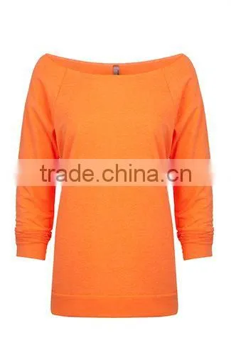 Next Level Apparel The Terry Raw Edge 3/4-Sleeve Raglan Tee - Made From 50% Cotton and 50% Polyester and Comes With Your Logo. photo-6