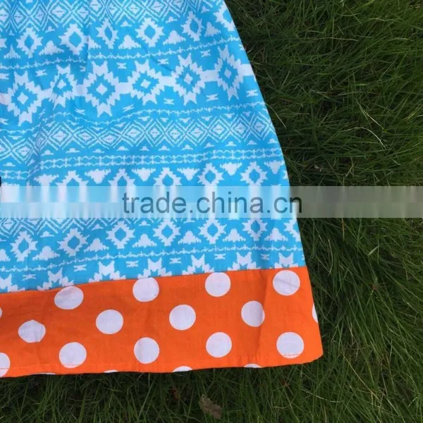 New Girls Whale Dress Kids Pillowcase Dress Girls Summer Fashion Dress With Matching Necklace and Headband IN STOCK photo-3