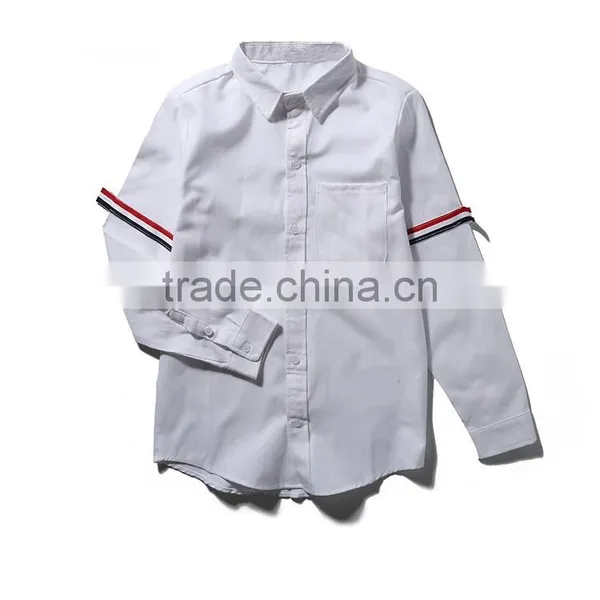Latest White Shirt Couple Shirt Mens Casual Shirts Lady Blouse photo-2