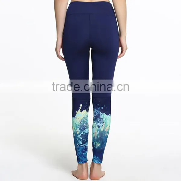 Top Sell Compression Women Wicking Breathable Yoga Pants Leggings photo-2