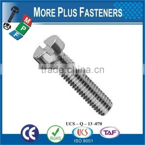 Made in Taiwan Metric Coarse Slotted Cheese Head Machine Screw Brass Stainless Steel Carbon Steel photo-6