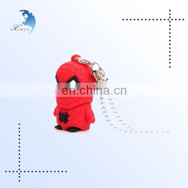 Bulk Cheap Mini Pvc Cartoon Character Memory Key Flash Drives Usb Stick photo-4