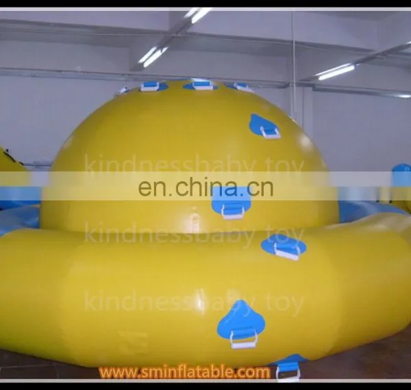 PVC Inflatable Water Park Game Saturn Water Globe Inflatable Climb Wall photo-2