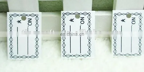 Jeans paper hang tag