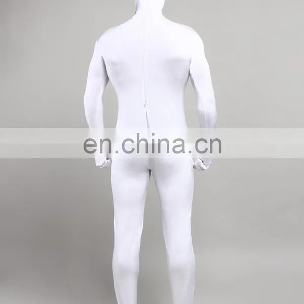 Unisex Adult White Morph Suits Duck Chicken Print Cosplay Party Costume photo-3