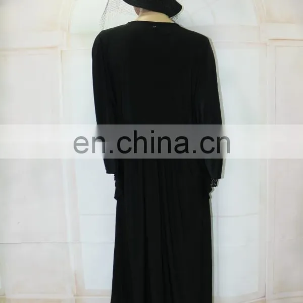 2017 Fashion Muslim Butterfly Sleeve Dubai Abaya photo-6