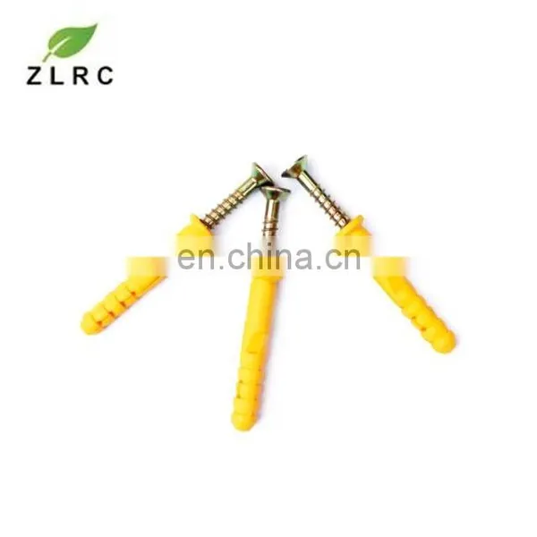 Carbon Steel Grade 8.8 Yellow Plastic Expansion Bolt