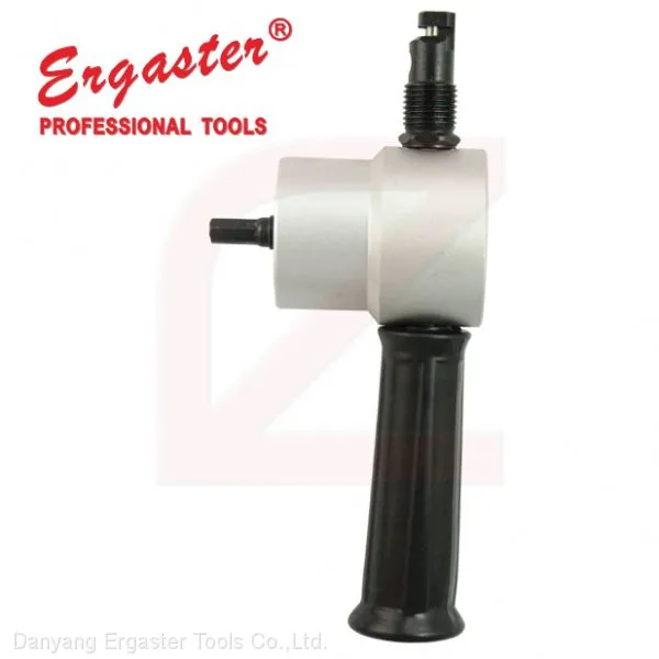 Nibble Metal Cutting Double Head Sheet Nibbler Saw Cutter Tool Drill Attachment Free Cutting Tool Nibbler Sheet Metal Cut /Multipurpose Double Head Sheet Metal Nibbler Hole Saw Drill Cutter Cutting Tool photo-2