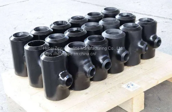 High Temperature Resistant Pipe Fitting Plumbing Equal Tee for Water Supply System Carbon Steel Tee photo-2