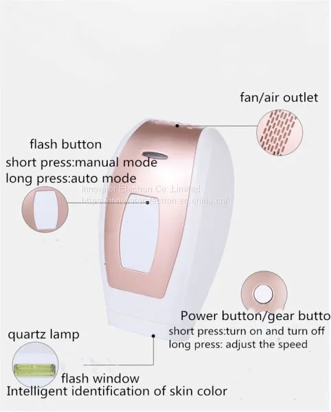 Ipl Hair Removal Home Used Beauty Machine Ipl Hair Removal Machine Ice Care Painless photo-3